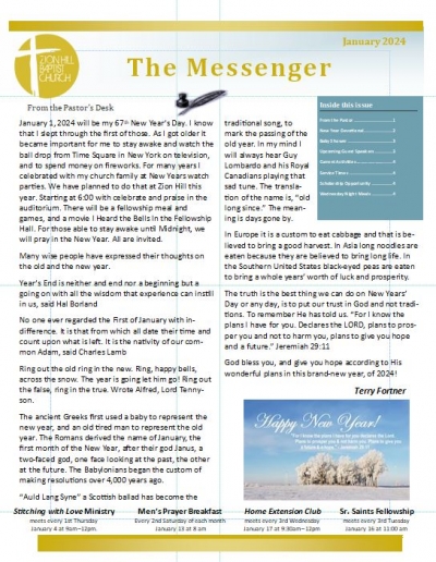 The Messenger Newsletter